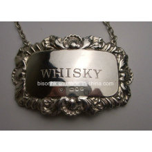 Whiskey Bottle Hang Tag